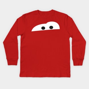 minimalist cars Kids Long Sleeve T-Shirt